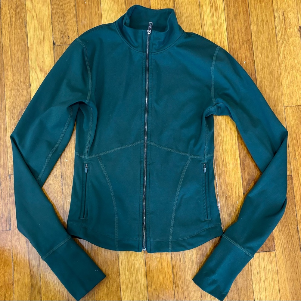 abercrombie and fitch YPB forest green zip up